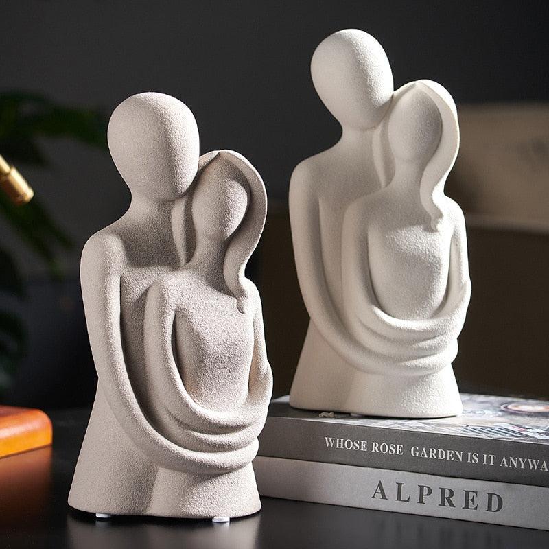 Estatua de Cerâmica Amor Eterno